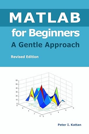 Cover of MATLAB for Beginners - A Gentle Approach